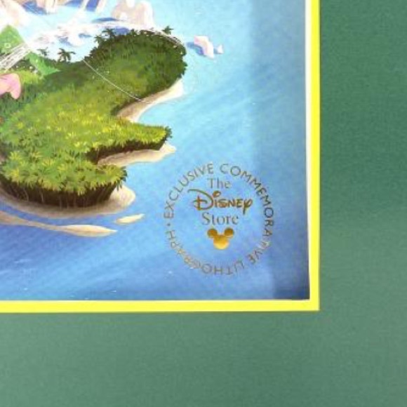 NWOT Disney Beautiful Exclusive Peter Pan lithograph - Picture 3 of 4